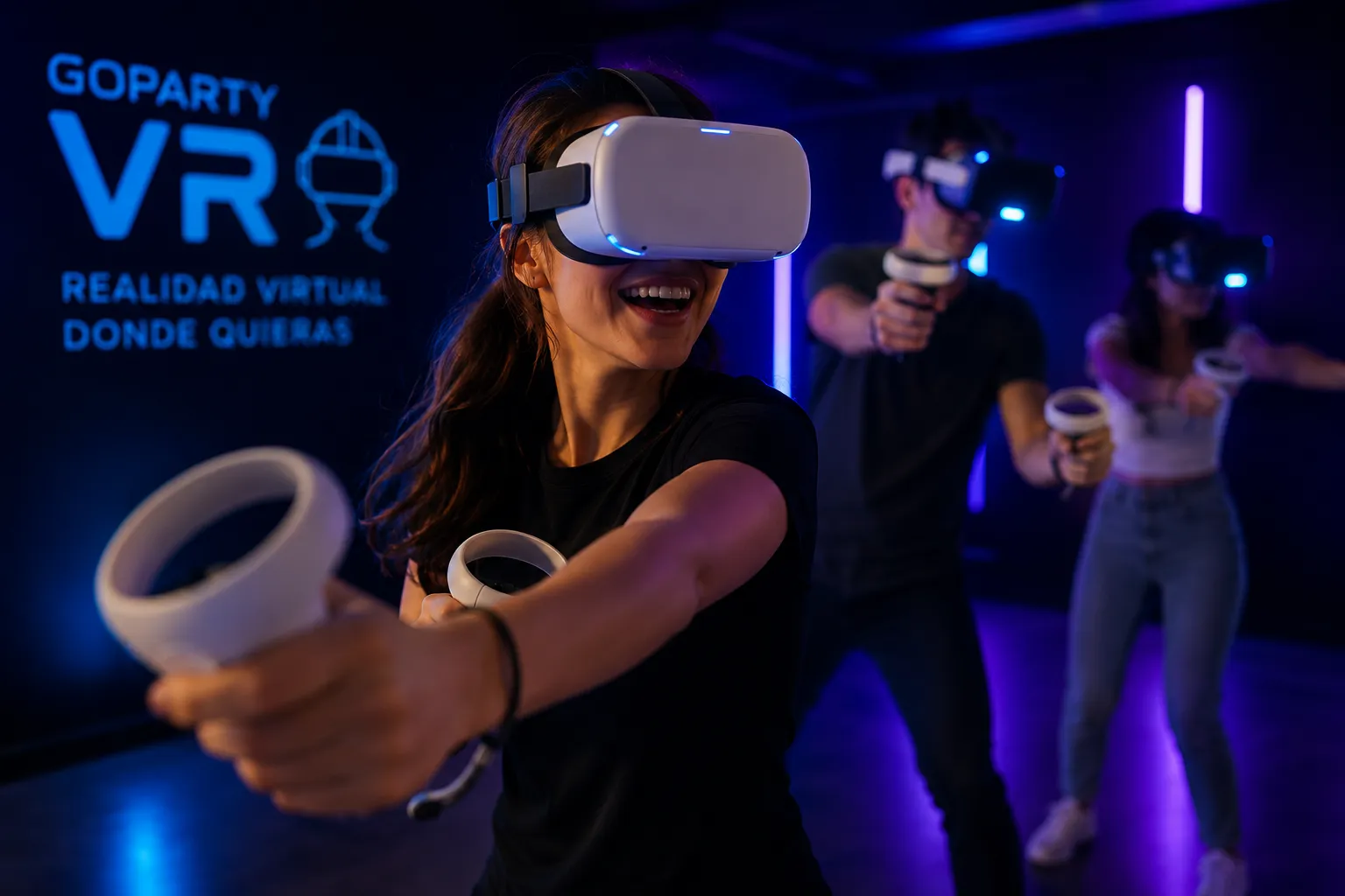 Experiencia de realidad virtual de última generación con GoParty VR